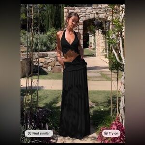 Maxi Skirt & Halter Top Co-Ord